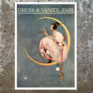 George Wolfe Plank "Vintage Vanity Fair Magazine Cover" (October 1913) - Mabon Gallery