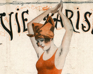Georges Léonnec "Étoile de Mer / Star of the Sea" La Vie Parisienne Magazine Artwork (c.1919) - Mabon Gallery