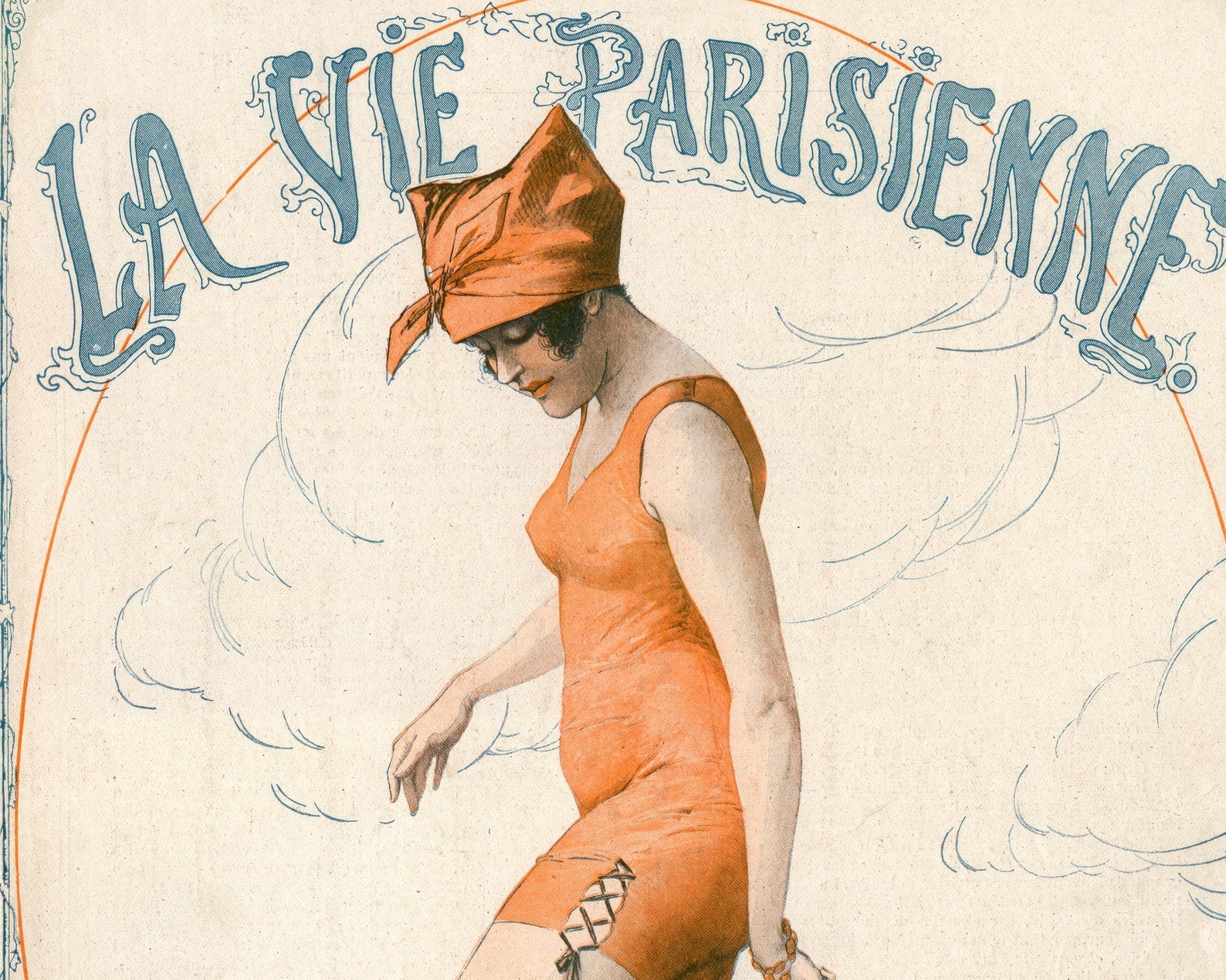 Georges Léonnec "L'Ibis" La Vie Parisienne Magazine Artwork (c.1918) - Mabon Gallery