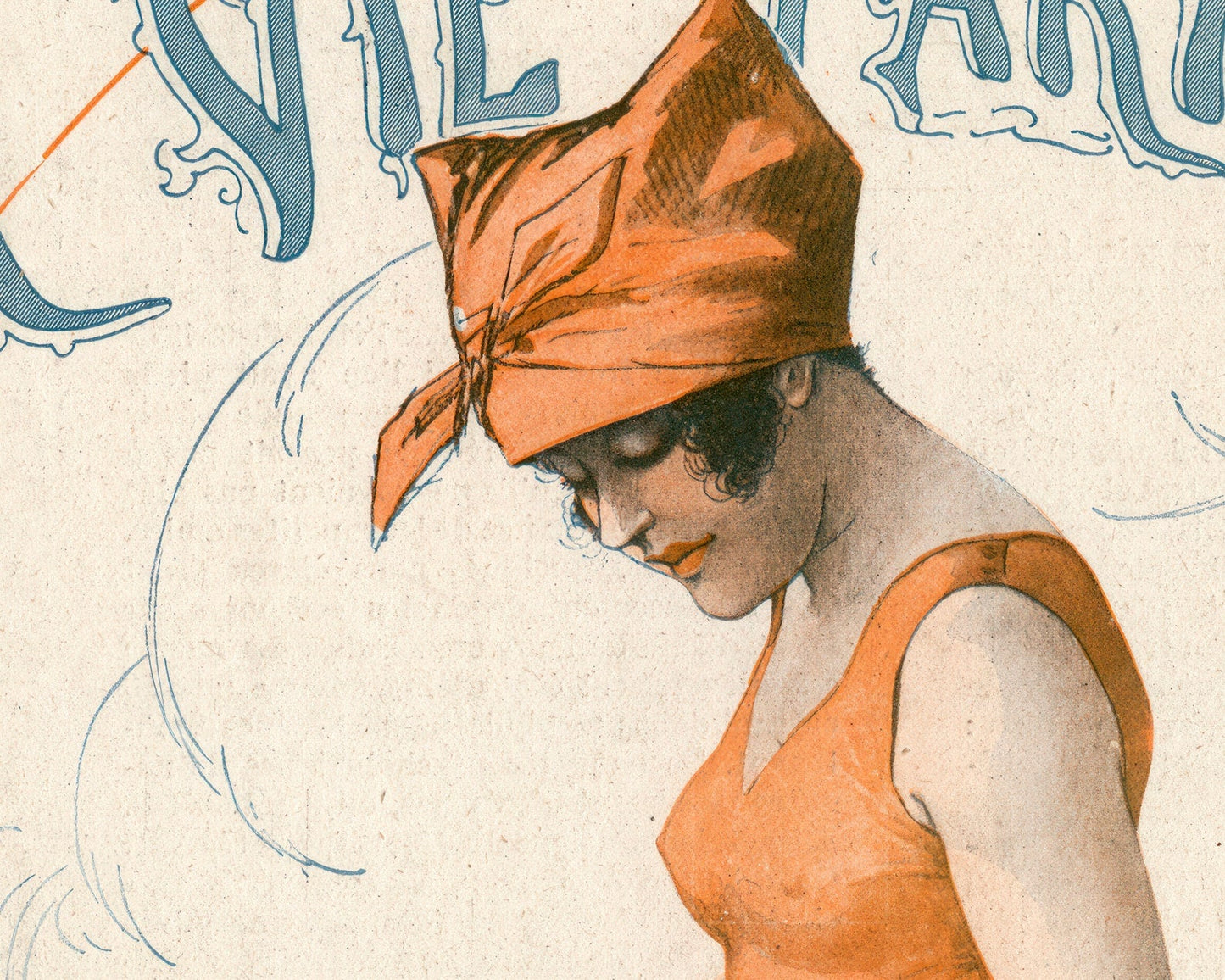 Georges Léonnec "L'Ibis" La Vie Parisienne Magazine Artwork (c.1918) - Mabon Gallery