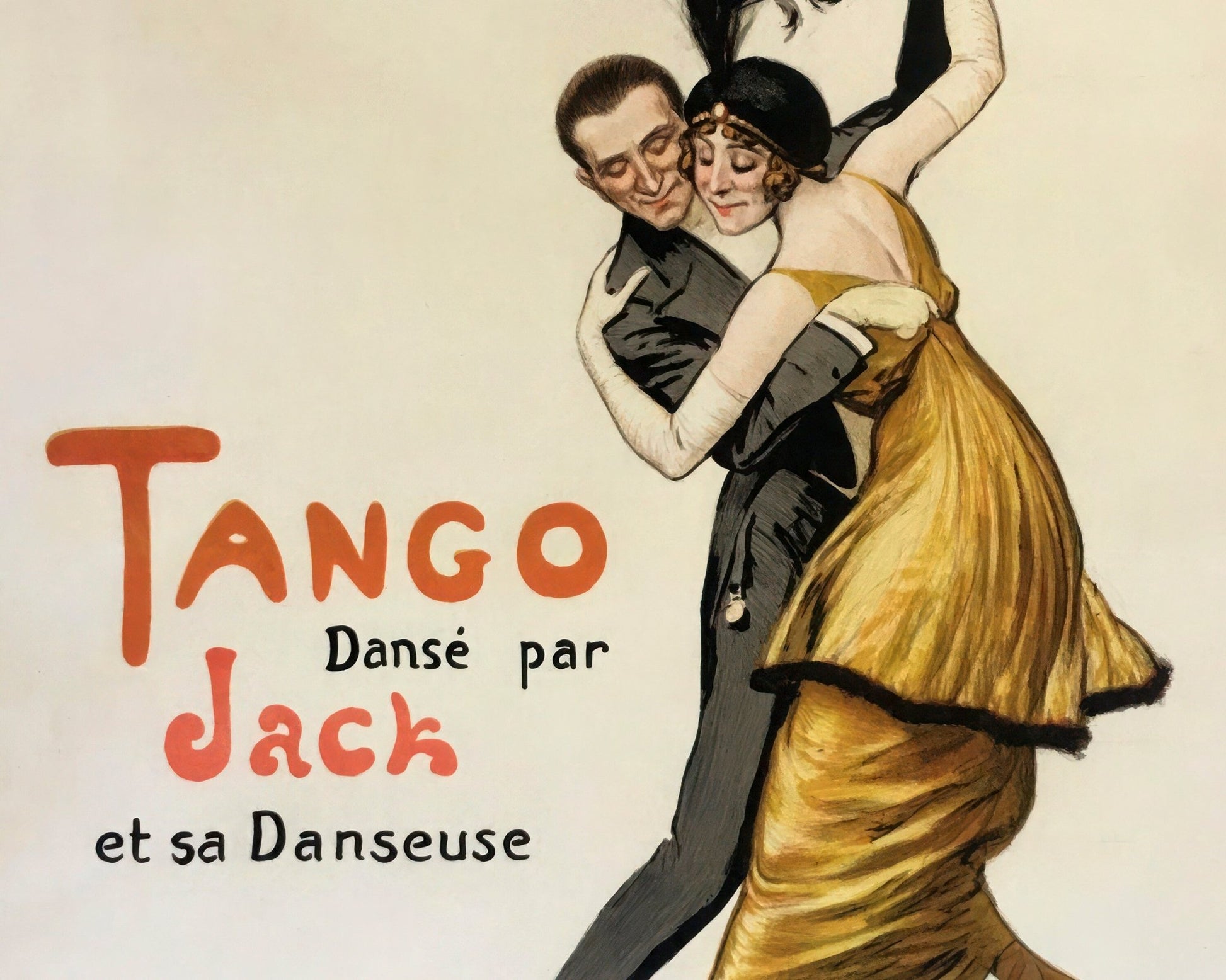 Georges Redon "Cafe Riche / Tango" (c.1914) - Mabon Gallery