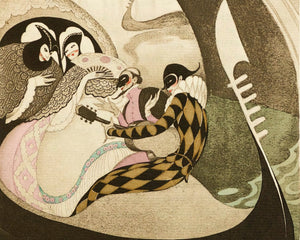 Gerda Wegener "Les Sérénades d’Amour Voguaient Sur Les Canaux" (c.1929) - Mabon Gallery
