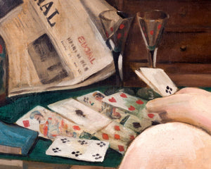 Gerda Wegener "Solitaire - The Queen of Hearts" (c.1928) - Mabon Gallery