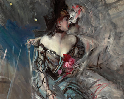 Giovanni Boldini "Ballerine Spagnole al Moulin Rouge" (c.1905) - Mabon Gallery