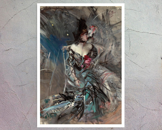 Giovanni Boldini "Ballerine Spagnole al Moulin Rouge" (c.1905) - Mabon Gallery