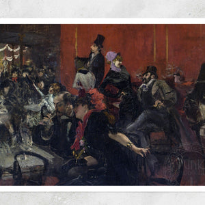 Giovanni Boldini "Feast Scene" (c.1889) - Mabon Gallery