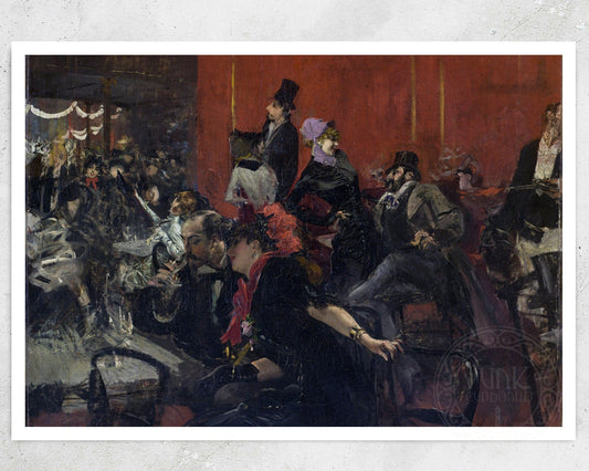 Giovanni Boldini "Feast Scene" (c.1889) - Mabon Gallery