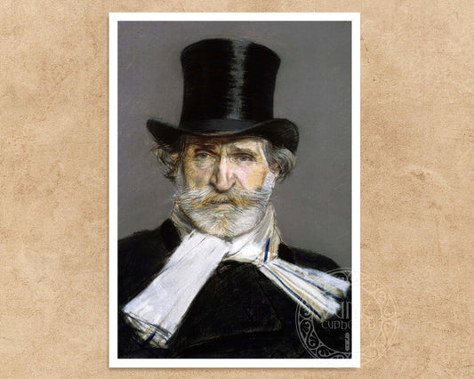 Giovanni Boldini "Portrait of Giuseppe Verdi" (1886) - Mabon Gallery