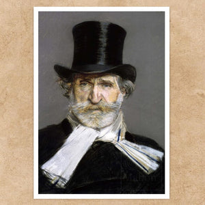Giovanni Boldini "Portrait of Giuseppe Verdi" (1886) - Mabon Gallery