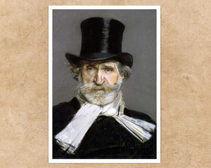 Giovanni Boldini "Portrait of Giuseppe Verdi" (1886) - Mabon Gallery