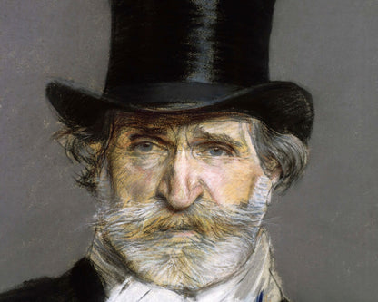 Giovanni Boldini "Portrait of Giuseppe Verdi" (1886) - Mabon Gallery