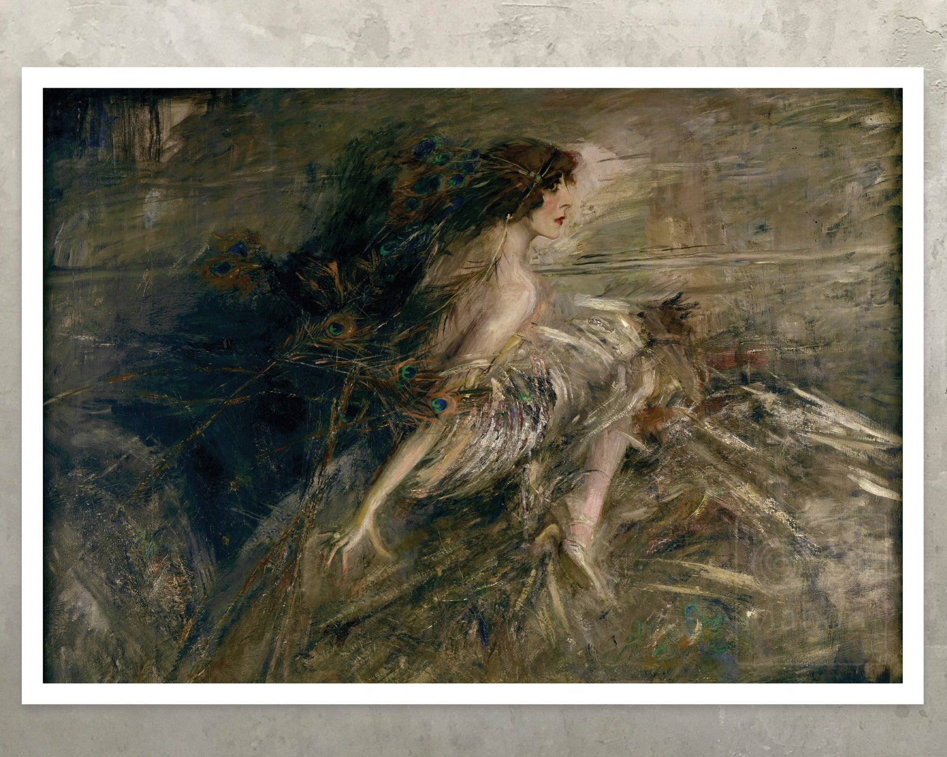 Giovanni Boldini "Portrait of Marchesa Luisa Casati" (c.1911) - Mabon Gallery