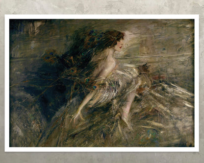 Giovanni Boldini "Portrait of Marchesa Luisa Casati" (c.1911) - Mabon Gallery