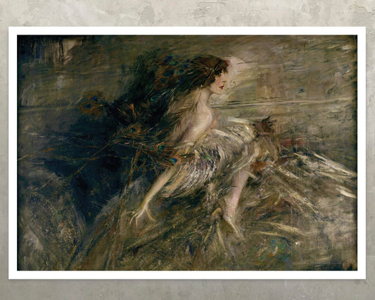Giovanni Boldini "Portrait of Marchesa Luisa Casati" (c.1911) - Mabon Gallery