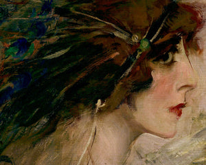 Giovanni Boldini "Portrait of Marchesa Luisa Casati" (c.1911) - Mabon Gallery