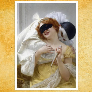 Guillaume Seignac "Pierrot's Embrace" (c.1900) - Mabon Gallery