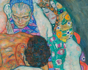 Gustav Klimt "Death and Life" (c.1910) - Mabon Gallery