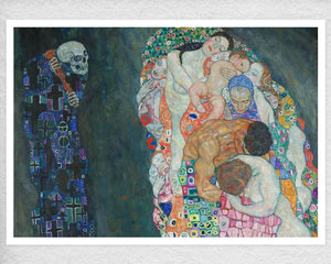 Gustav Klimt "Death and Life" (c.1910) - Mabon Gallery