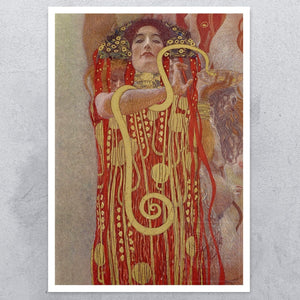 Gustav Klimt "Hygieia" (c.1901) - Mabon Gallery