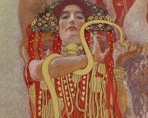Gustav Klimt "Hygieia" (c.1901) - Mabon Gallery