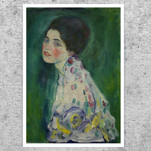 Gustav Klimt "Portrait of a Lady" (c.1916 - 1917) - Mabon Gallery