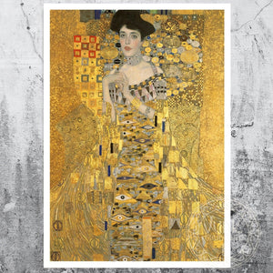 Gustav Klimt "Portrait of Adele Bloch - Bauer I" (c.1907) - Mabon Gallery