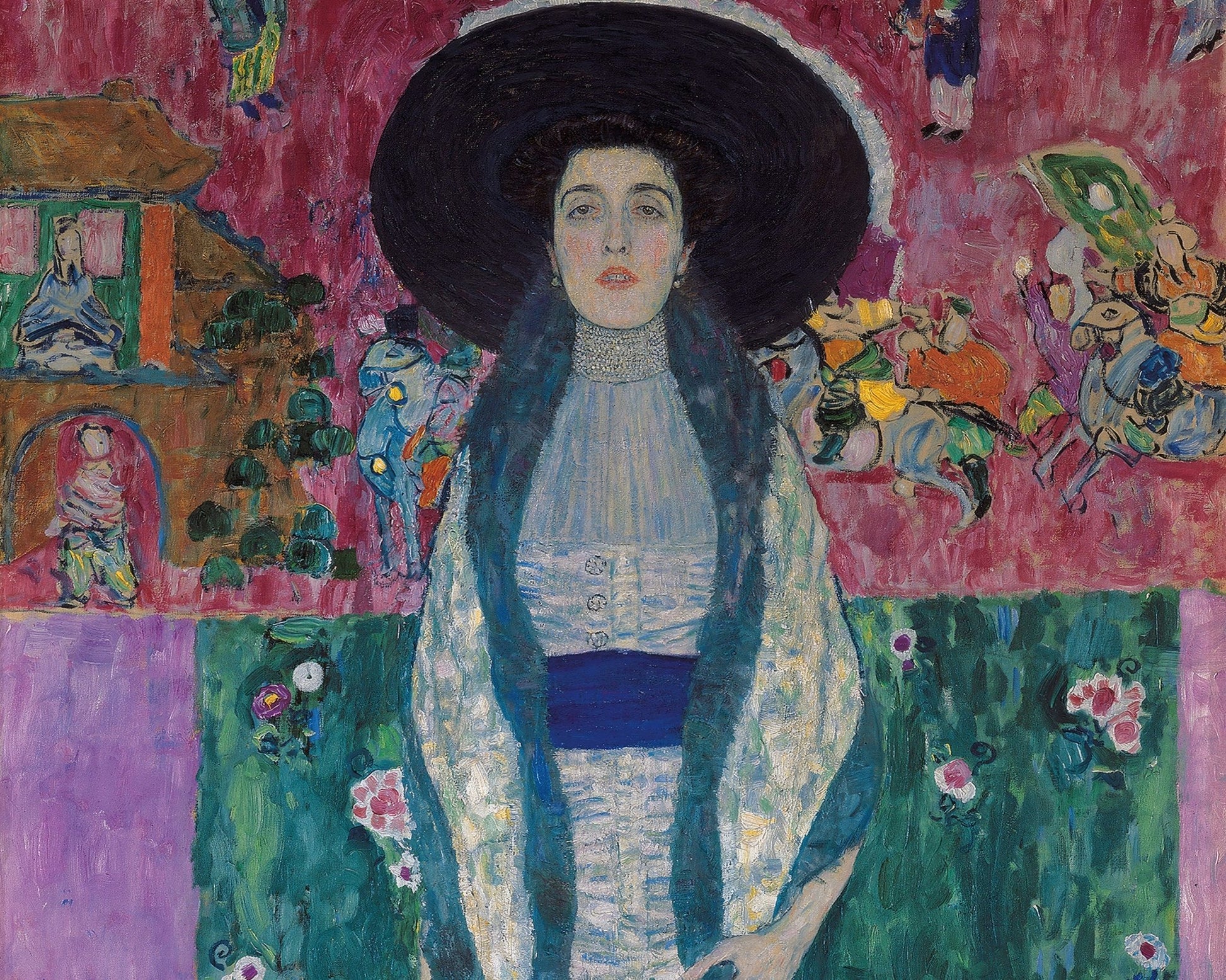 Gustav Klimt "Portrait of Adele Bloch - Bauer II" (c.1912) - Mabon Gallery