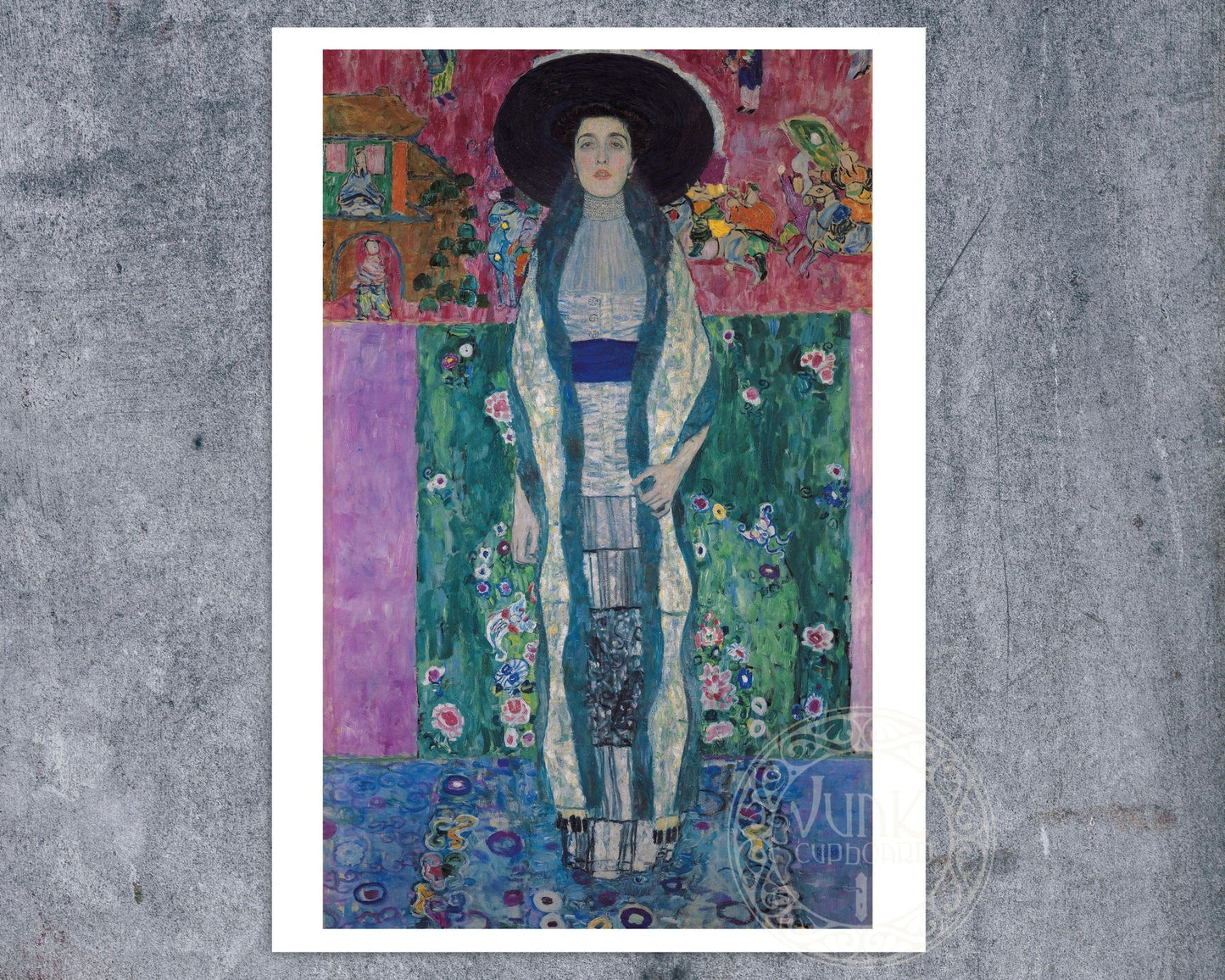 Gustav Klimt "Portrait of Adele Bloch - Bauer II" (c.1912) - Mabon Gallery