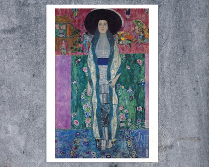 Gustav Klimt "Portrait of Adele Bloch - Bauer II" (c.1912) - Mabon Gallery