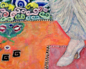 Gustav Klimt "Portrait of Elisabeth Lederer" (c.1914) - Mabon Gallery