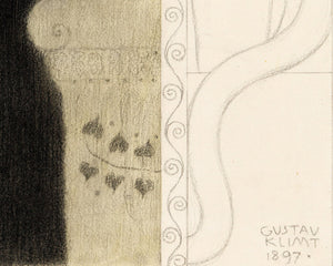 Gustav Klimt “Tragödie” (c.1897) - Mabon Gallery