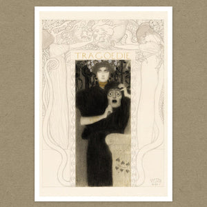 Gustav Klimt “Tragödie” (c.1897) - Mabon Gallery