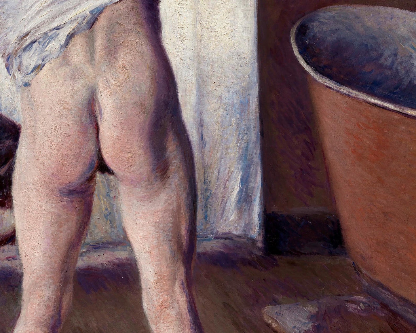 Gustave Caillebotte "Man At His Bath" (c.1884) - Mabon Gallery