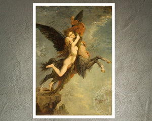 Gustave Moreau "La Chimère" (c.1867) - Mabon Gallery