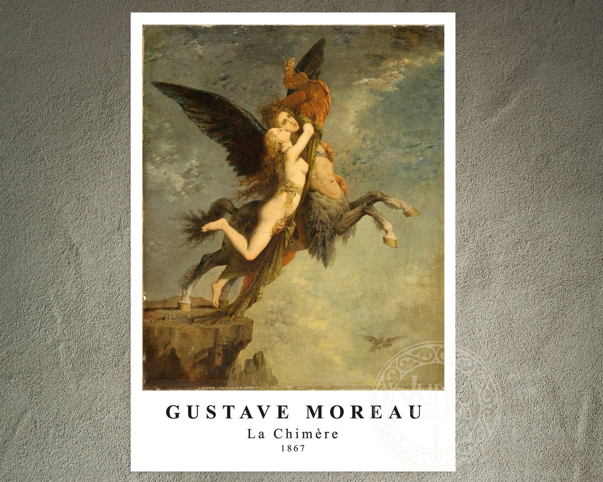 Gustave Moreau "La Chimère" (c.1867) - Mabon Gallery