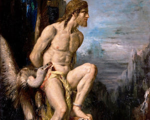 Gustave Moreau "Prometheus" (1868) - Mabon Gallery