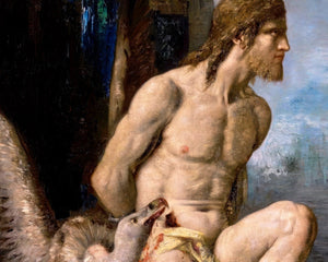 Gustave Moreau "Prometheus" (1868) - Mabon Gallery