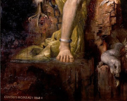 Gustave Moreau "Prometheus" (1868) - Mabon Gallery