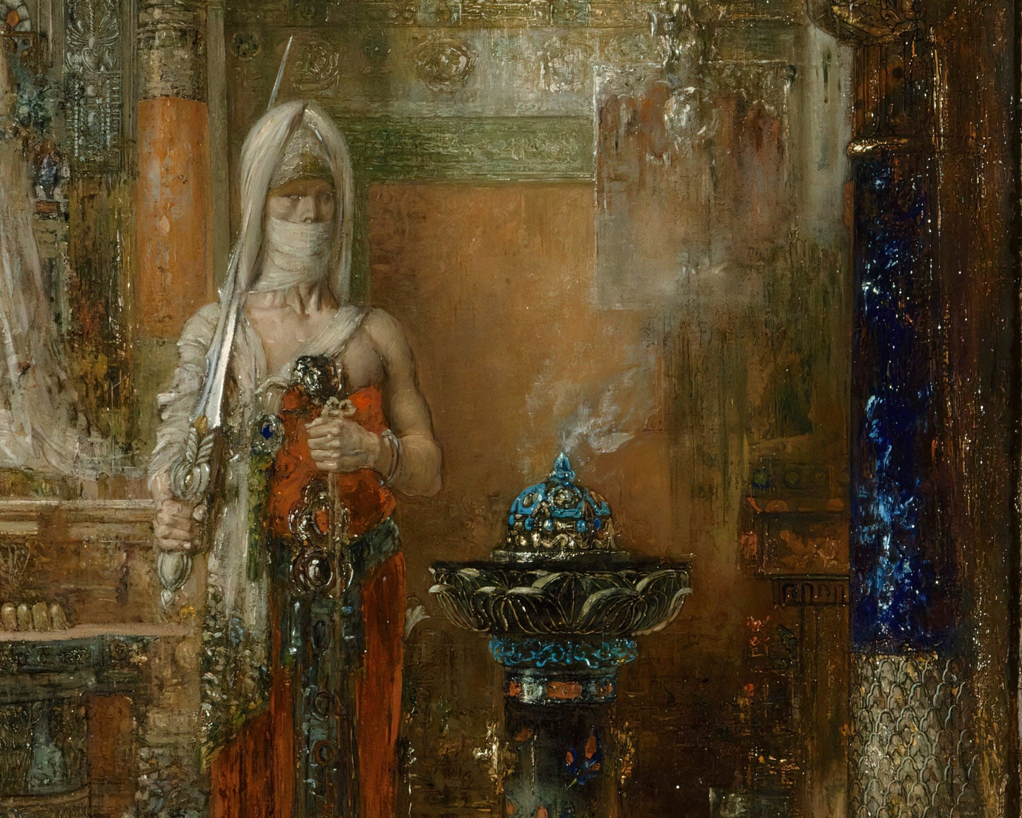 Gustave Moreau "Salome Dancing for Herod" (1876) - Mabon Gallery