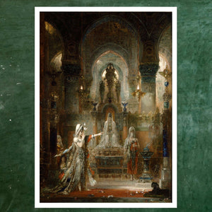 Gustave Moreau "Salome Dancing for Herod" (1876) - Mabon Gallery