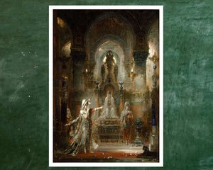 Gustave Moreau "Salome Dancing for Herod" (1876) - Mabon Gallery