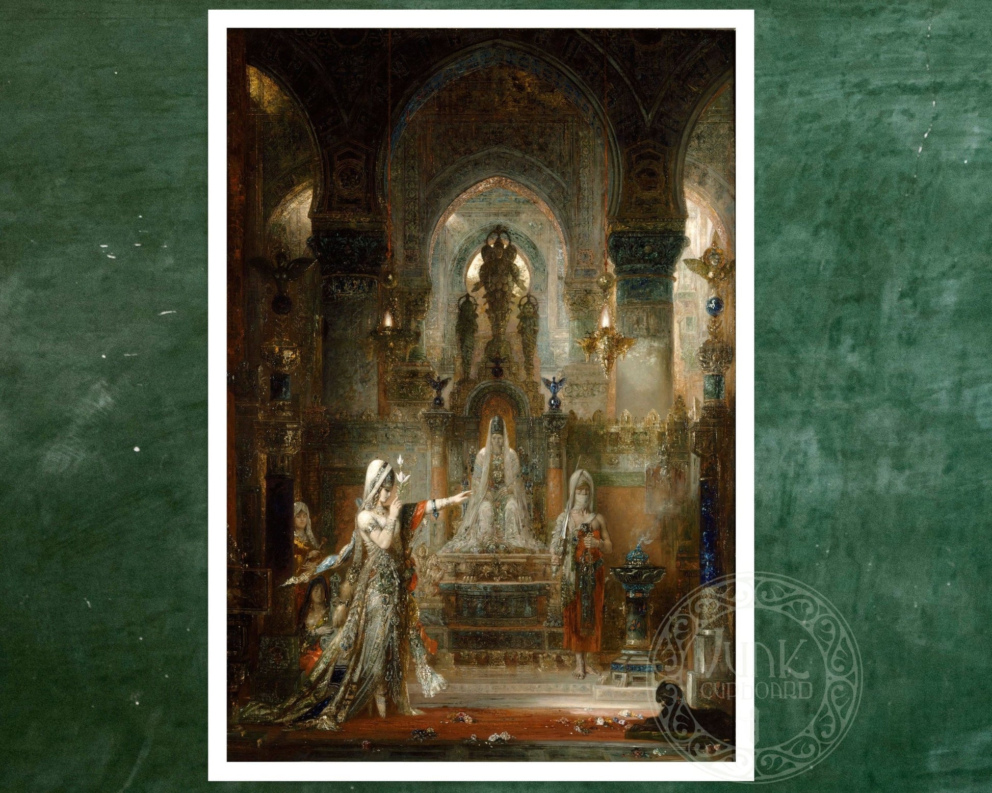 Gustave Moreau "Salome Dancing for Herod" (1876) - Mabon Gallery