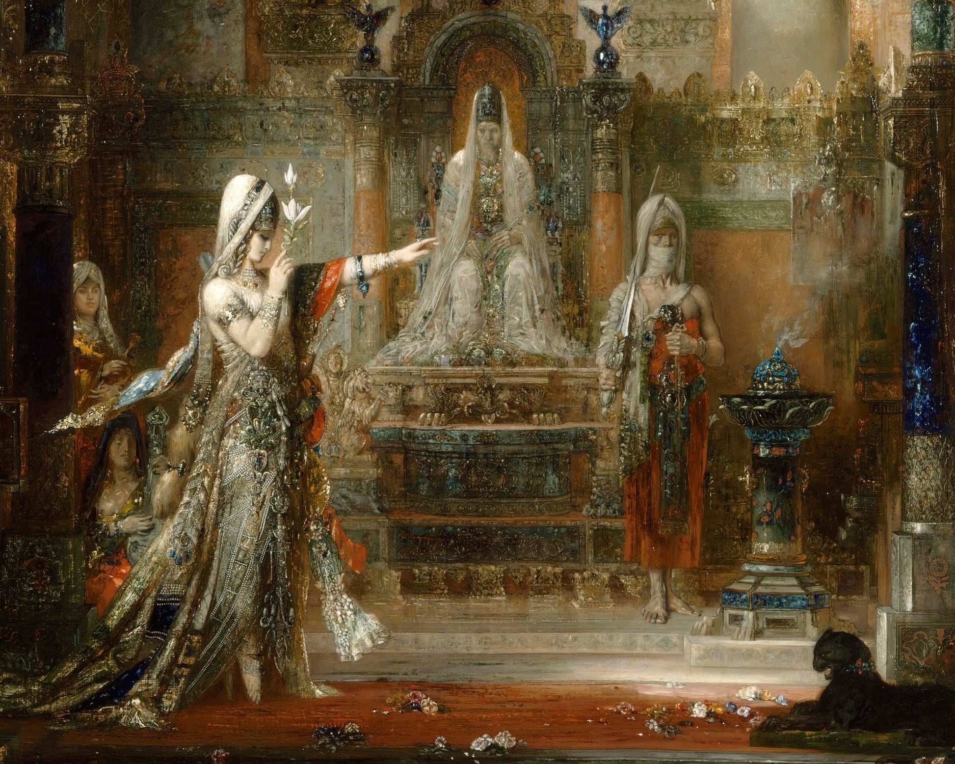 Gustave Moreau "Salome Dancing for Herod" (1876) - Mabon Gallery