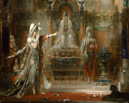 Gustave Moreau "Salome Dancing for Herod" (1876) - Mabon Gallery