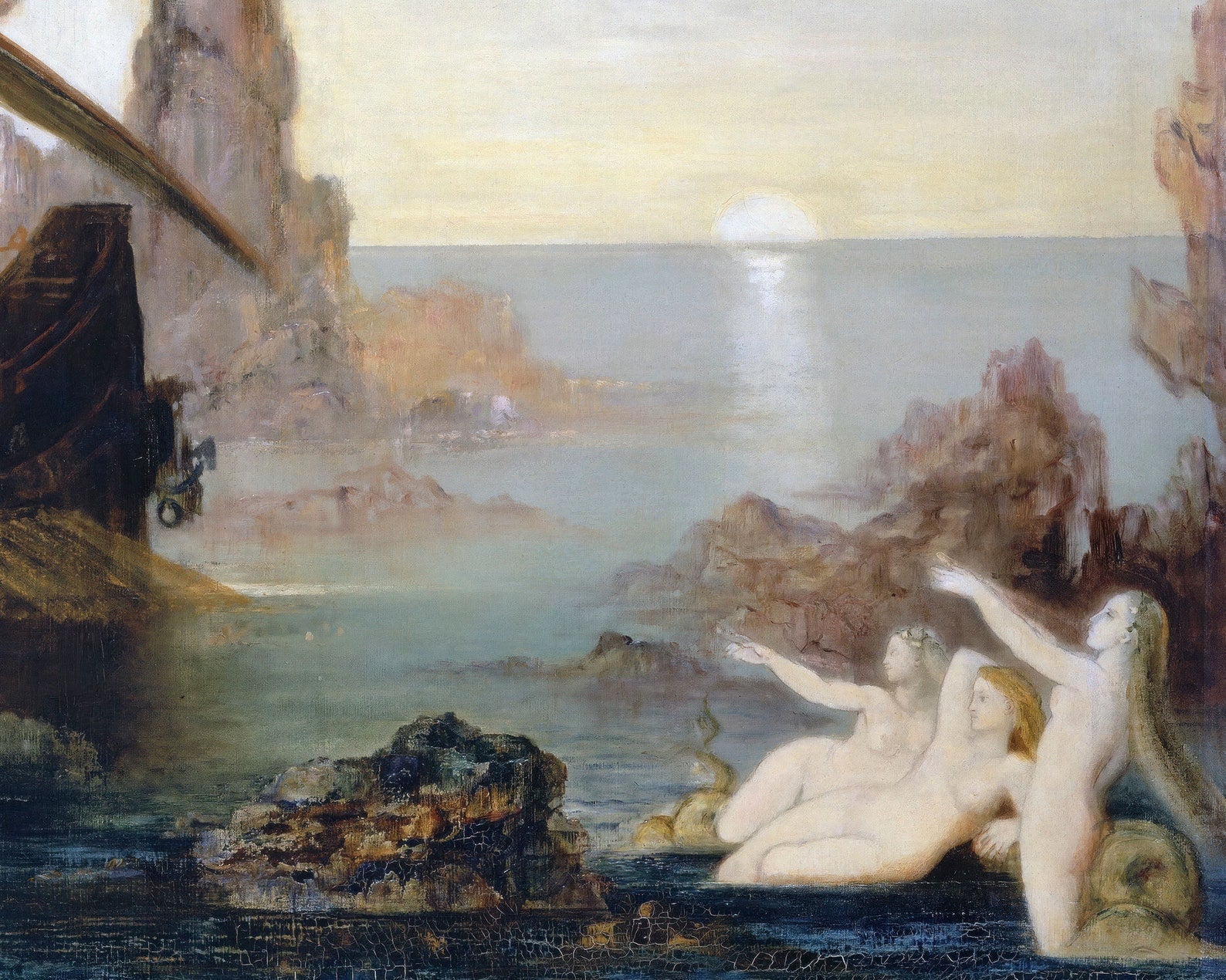 Gustave Moreau "The Sirens" (c.1885) - Mabon Gallery