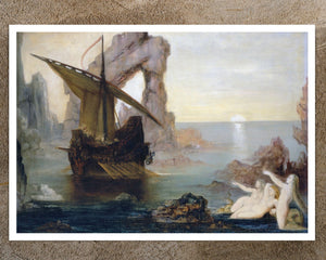 Gustave Moreau "The Sirens" (c.1885) - Mabon Gallery