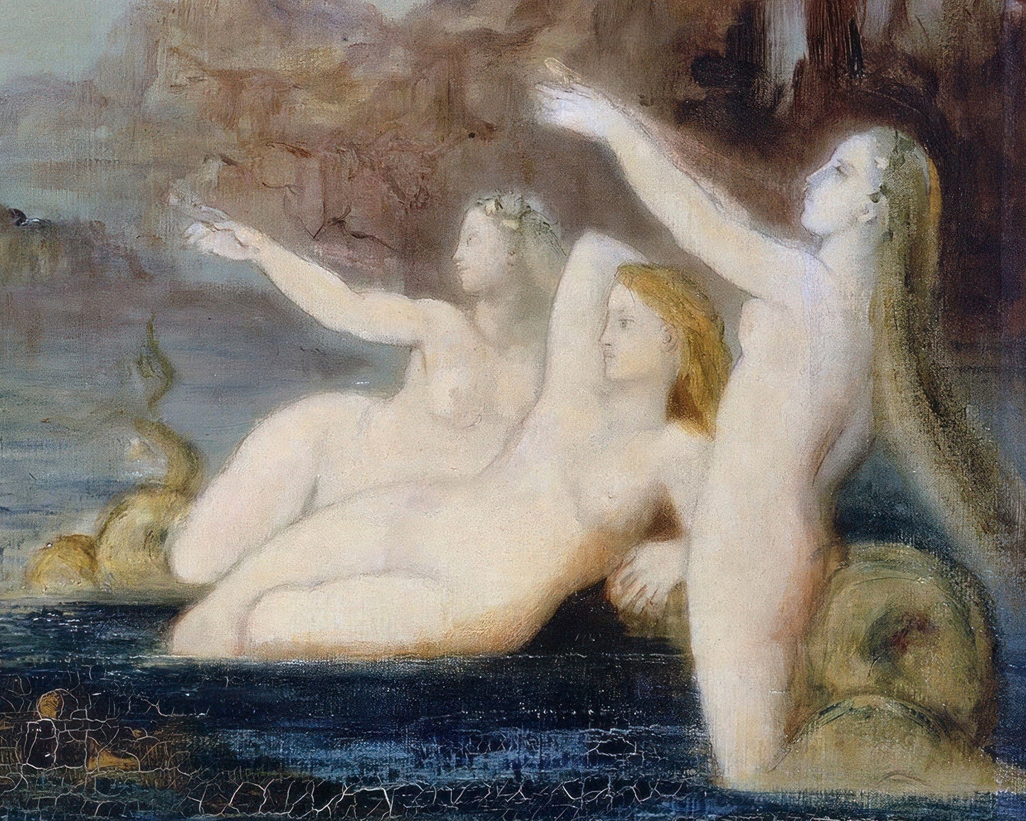 Gustave Moreau "The Sirens" (c.1885) - Mabon Gallery