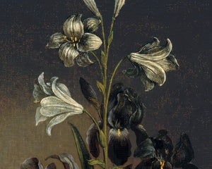 Hans Memling "Flowers in a Jug" (c.1485) - Mabon Gallery