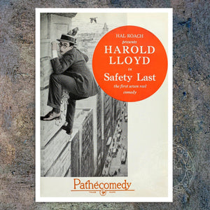 Harold Lloyd "Safety Last" (1923) - Mabon Gallery