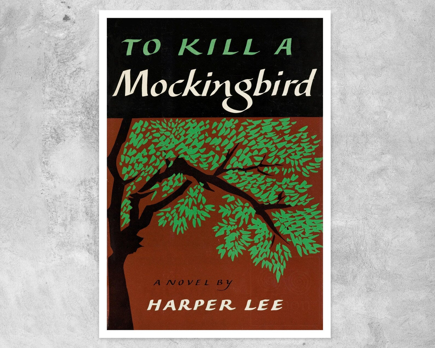 Harper Lee "To Kill a Mockingbird" (c.1960) First Edition Dust Cover Illustration by Shirley Smith - Mabon Gallery